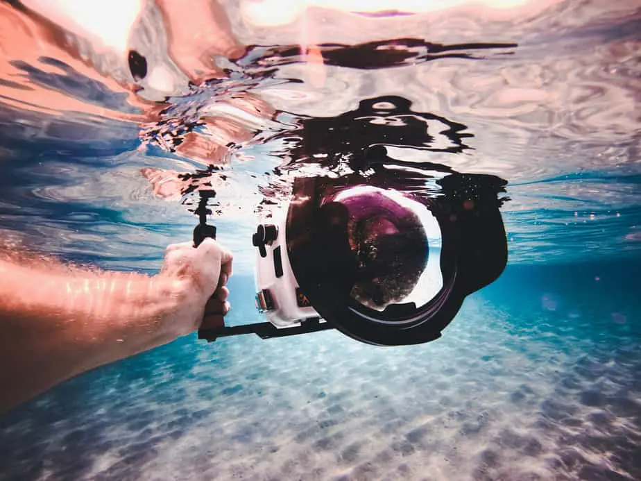 how to carry camera while snorkeling