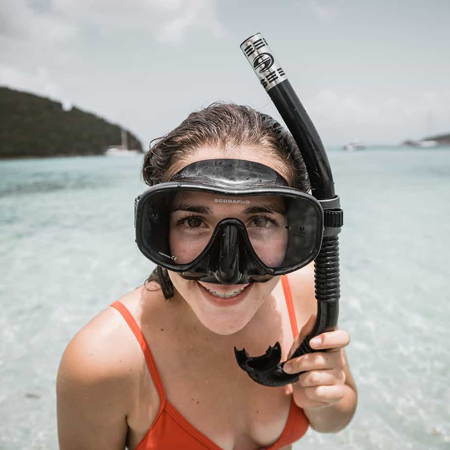 Which Side of the Head Do Snorkels Go On?