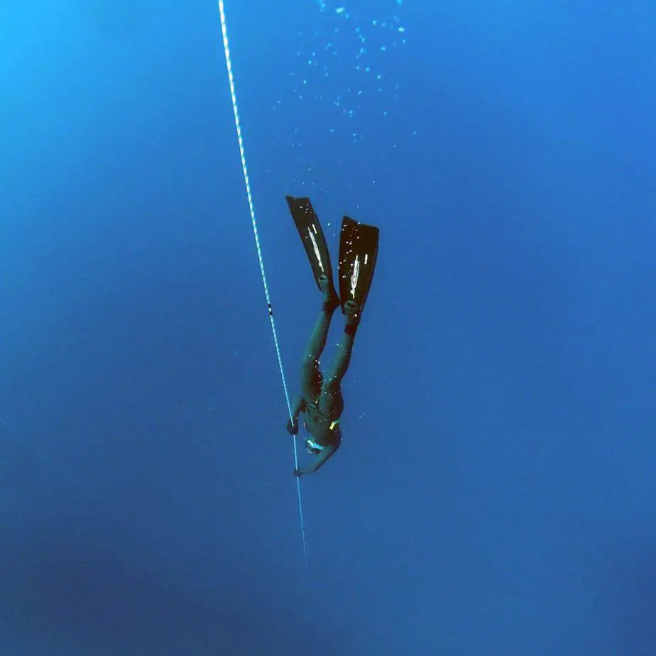 freediving buoy and line