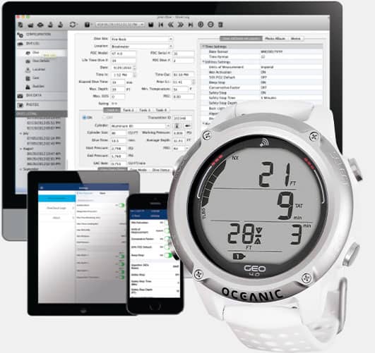 oceanic geo 4.0 paired with smart devices