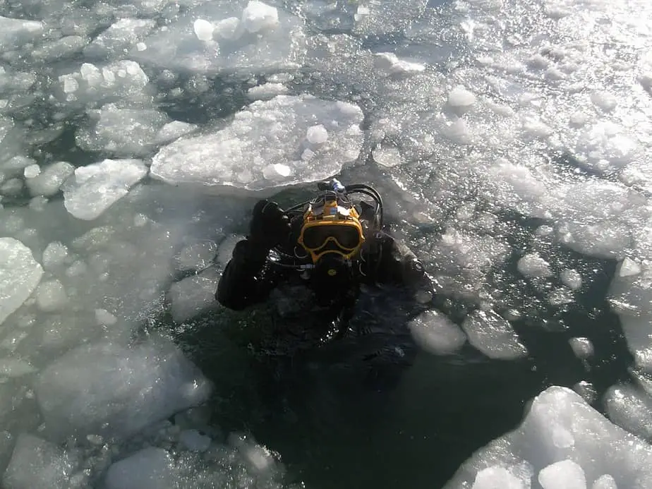 ice diving