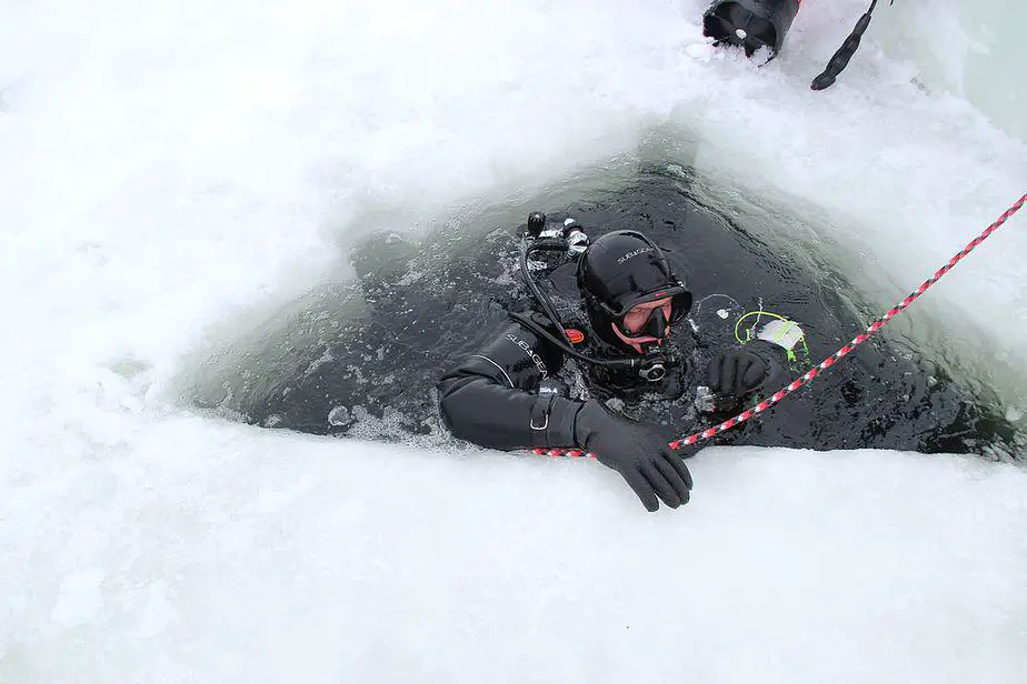 scuba ice diving