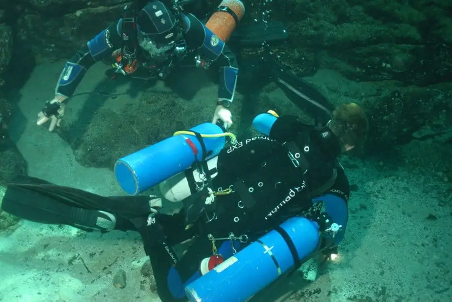 scuba sidemount