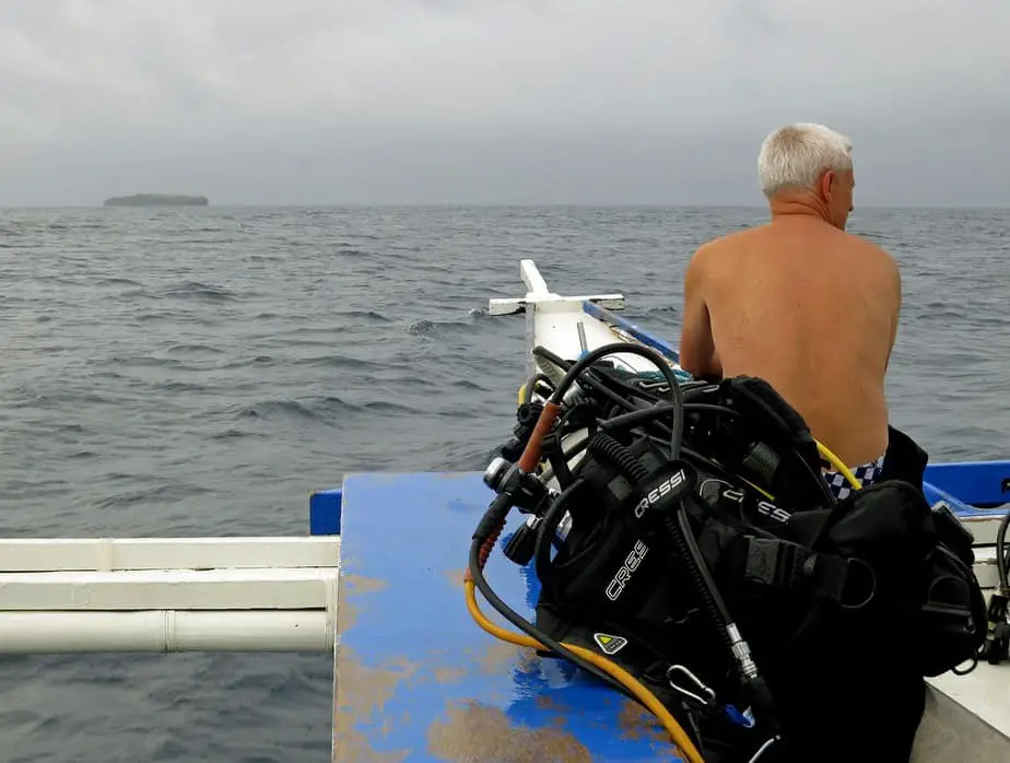 old dive equipment