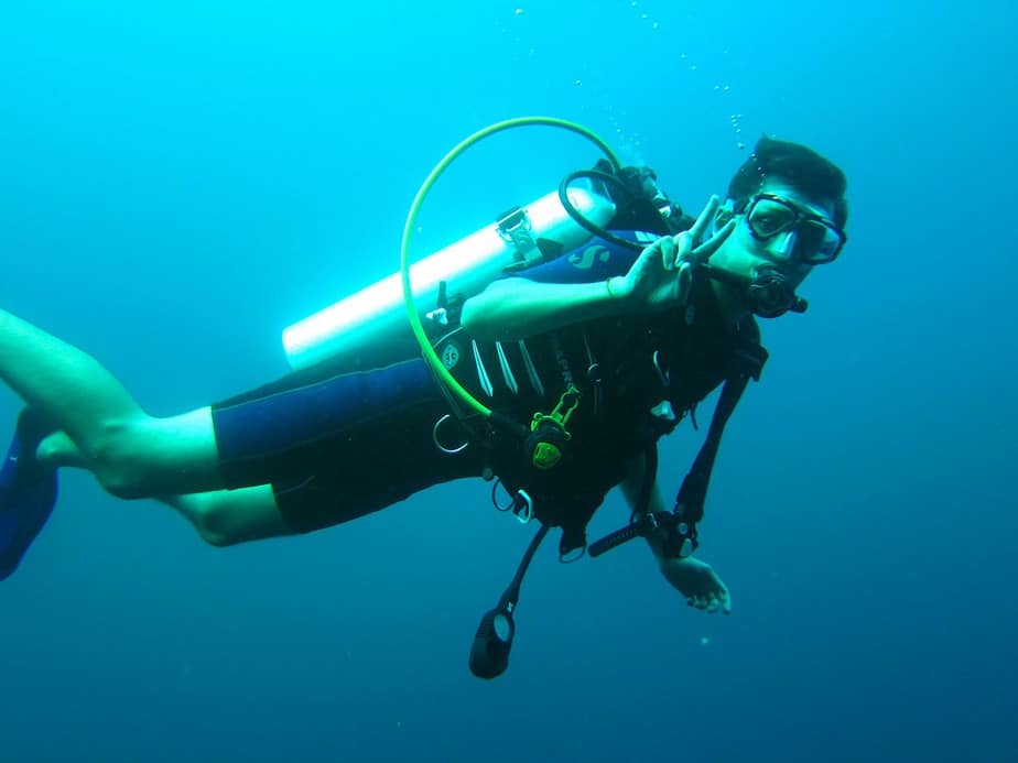 que faire pendant la plongée sous-marine