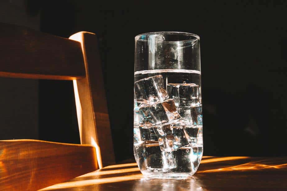 glass of water