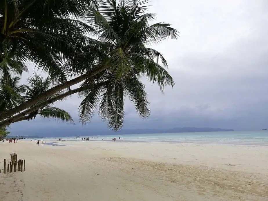 snorkeling in light rainfall