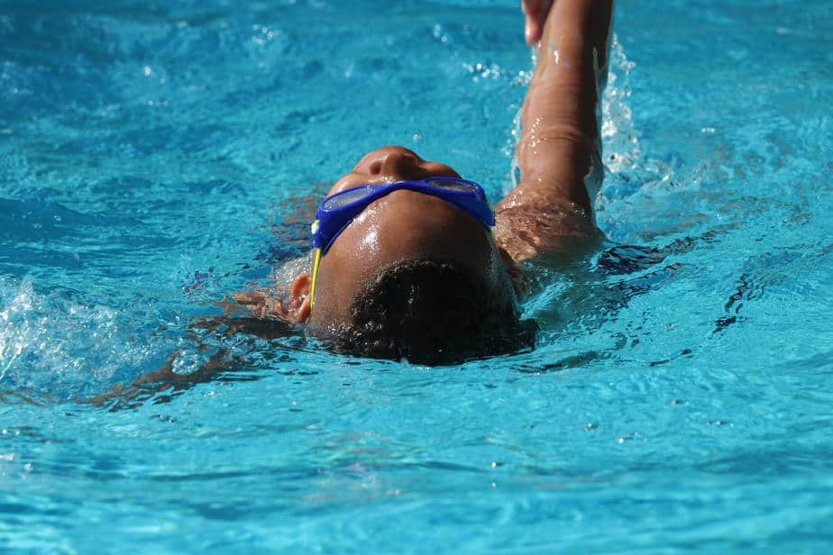 backstroke into the wall swimming concussion