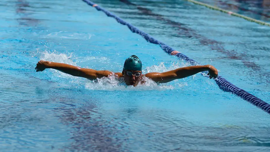 How Much Time Does a Swim Cap Save