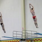 Male Divers Losing Swimsuits