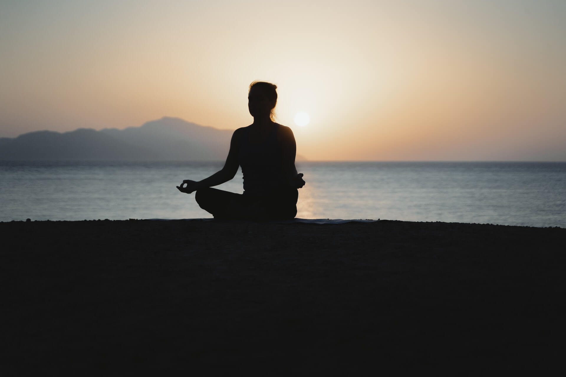 beach meditation