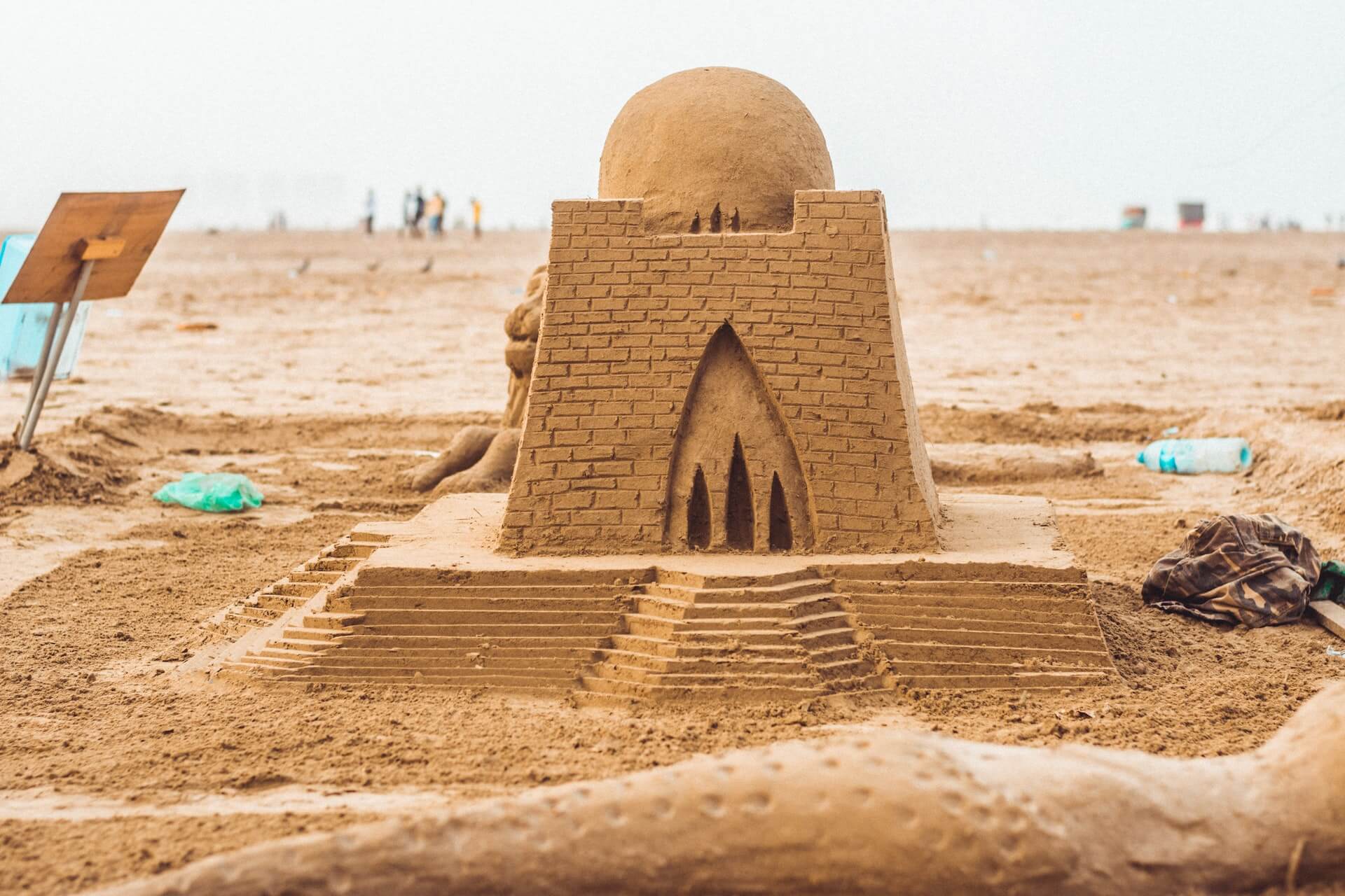 domed sand castle