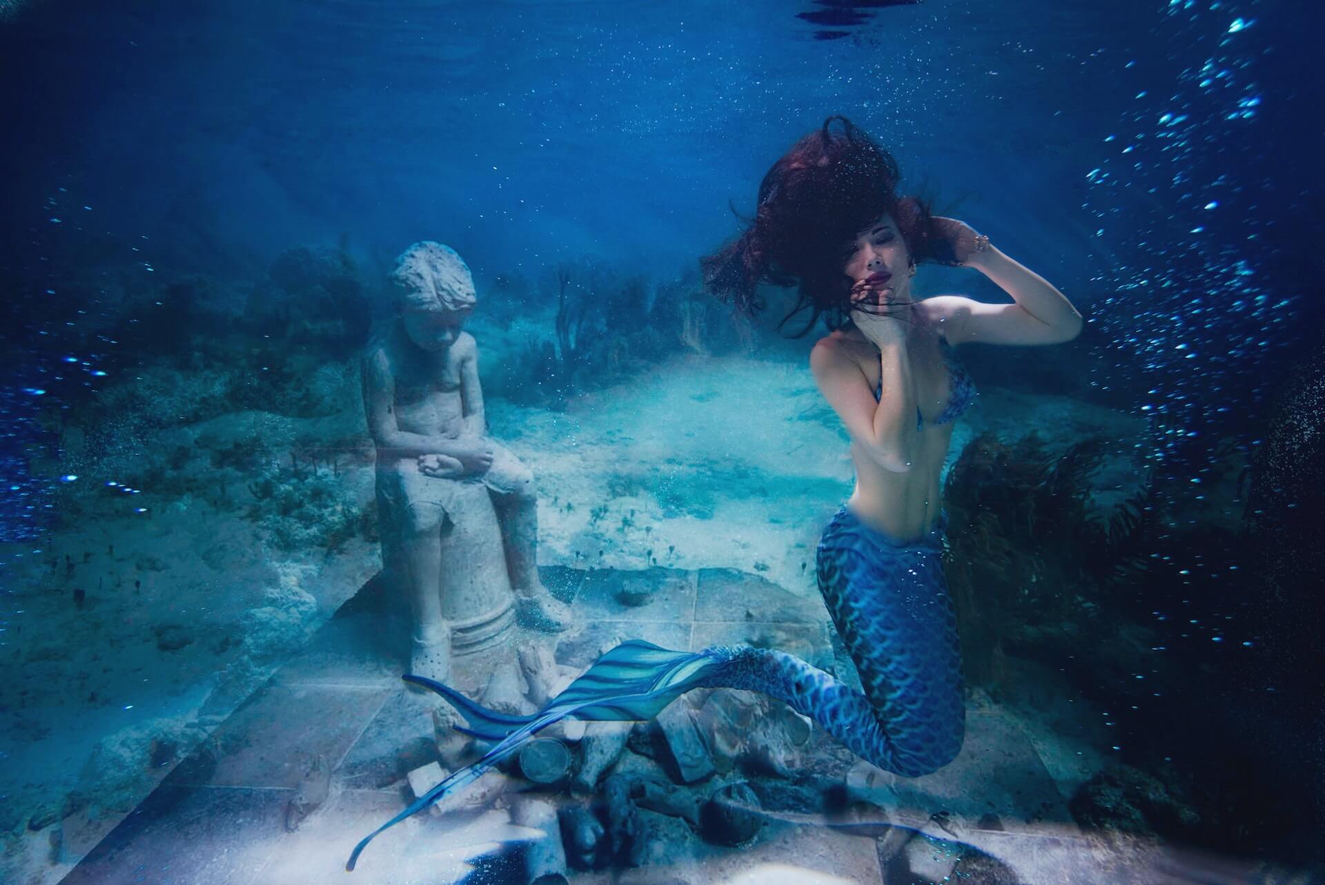 mermaid captions