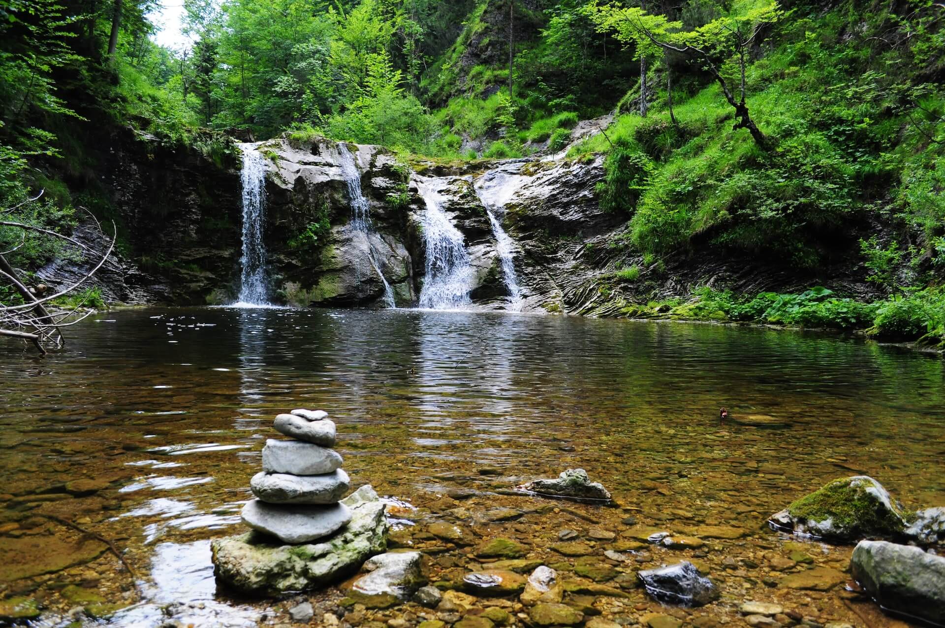 is it safe to swim in a creek